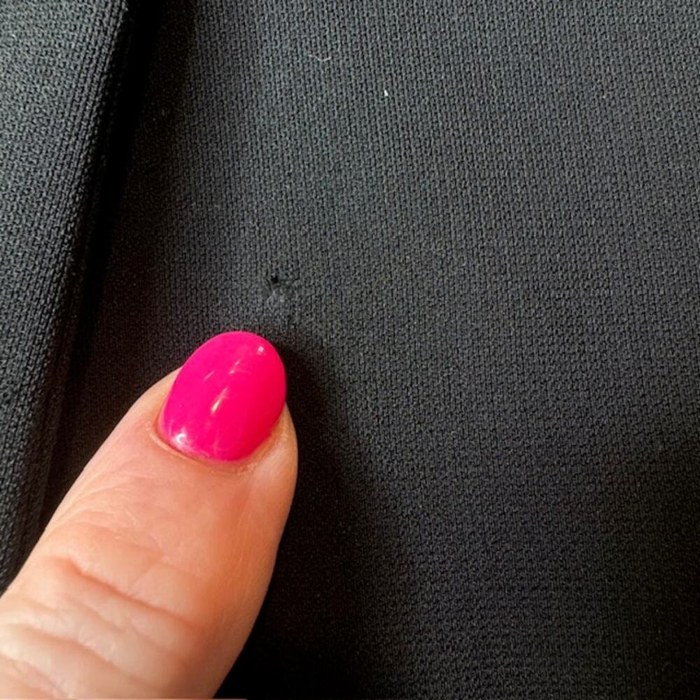 identify Womens Sz 4 Black Peacoat Jacket - Picture 11 of 14